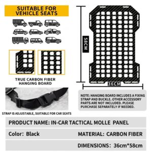 Carbon Fiber storage bag hanging board L22.83"xW14.17"(Small Hole)