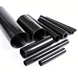 Black Carbon Fiber Tube ID0.3940"xOD0.4334"