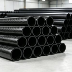 Black Carbon Fiber Tube ID0.9062″xOD1.1426″
