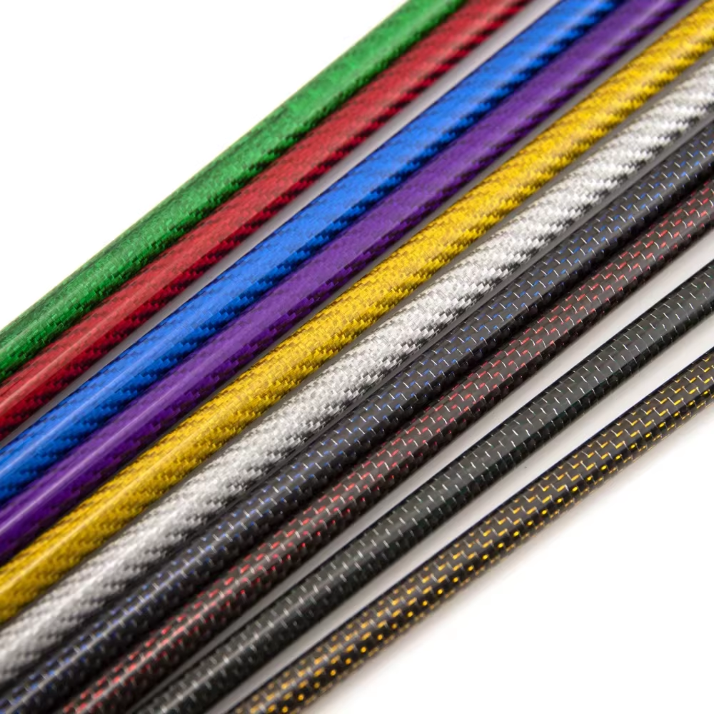 •  Vibration attenuation test of multi-layer winding carbon tubes for high-speed equipment