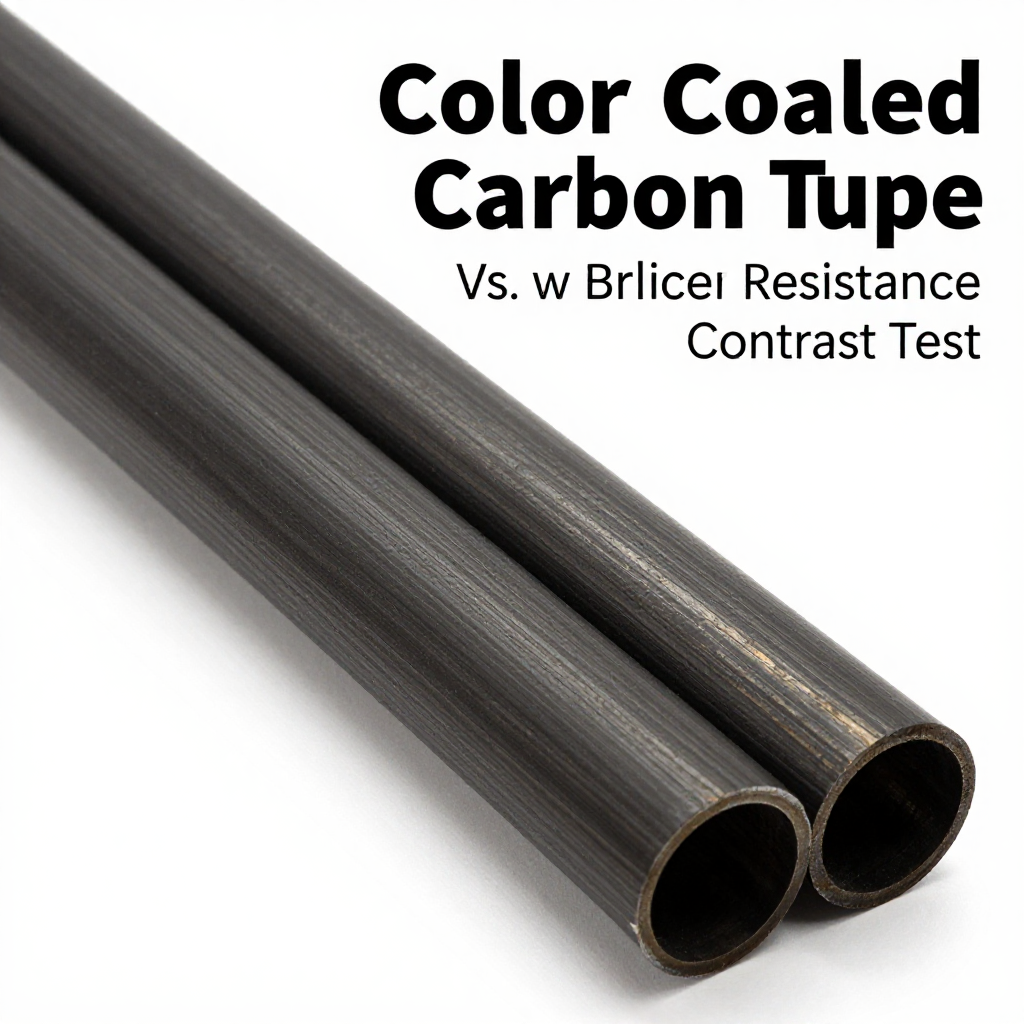 Color Coated Carbon Tube vs Raw Black Carbon Tube: Surface Wear Resistance Contrast Test