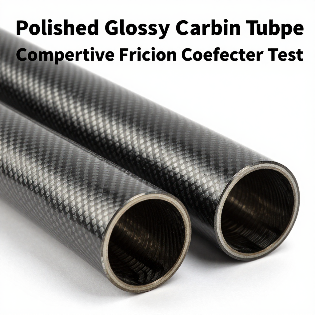 Polished Glossy Carbon Tube vs Matte Sandblasted Tube: A Comparative Friction Coefficient Test
