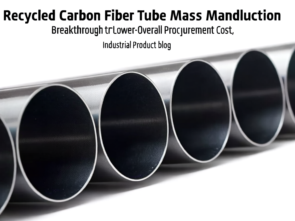 Recycled Carbon Fiber Tube Mass Production Breakthrough to Lower Overall Procurement Cost