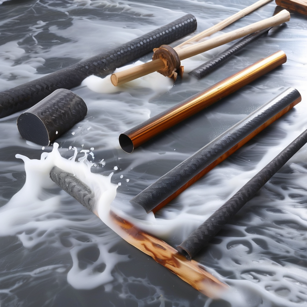 Model Ship Hull Reinforcement Carbon Tubes: Resisting Long-Term Seawater Soaking Erosion
