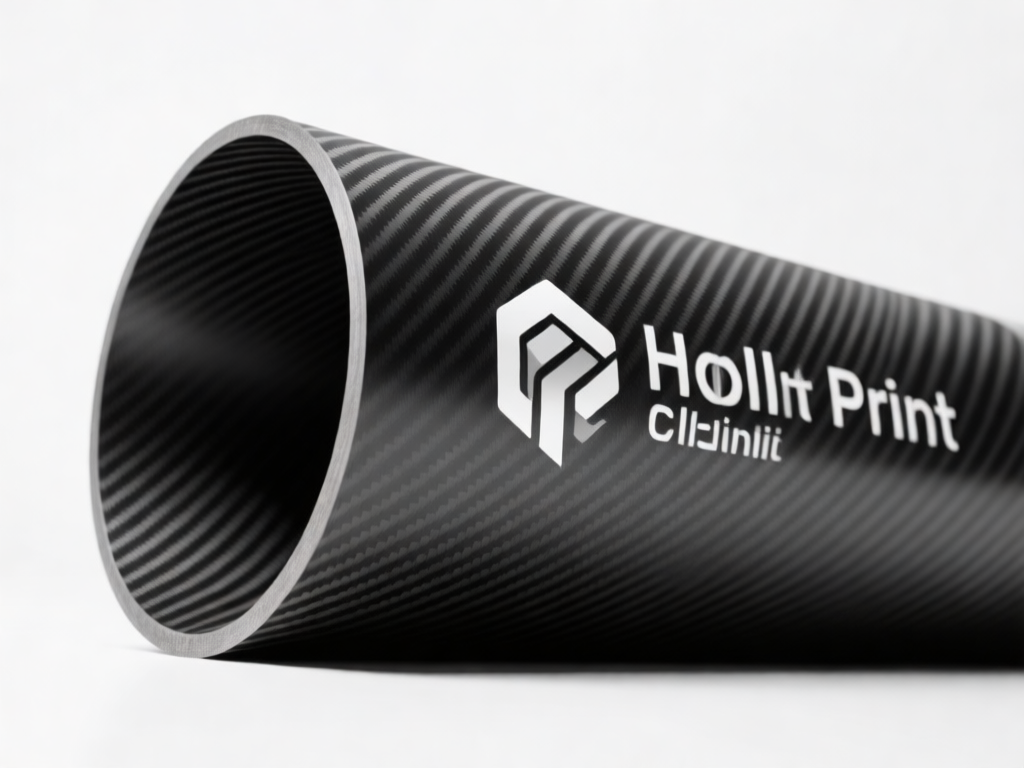 How to Print Logos on Hollow Carbon Tube Outer Walls Without Delamination