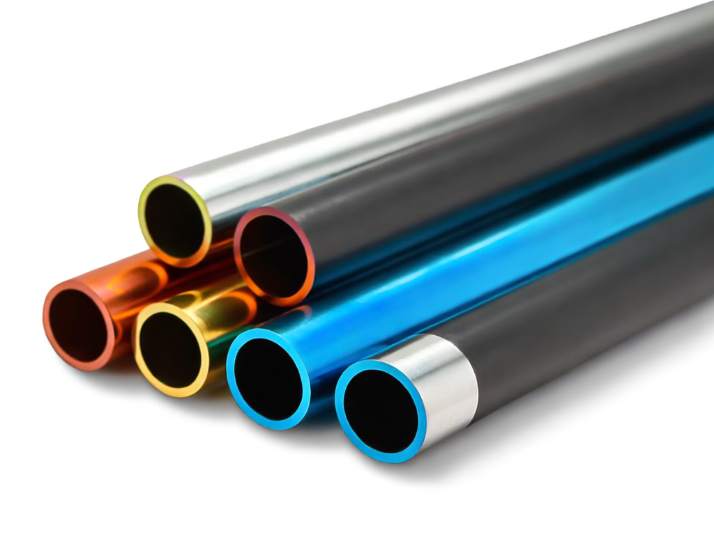 Electroplated Colored Carbon Tubes: Production Process and Color Durability Testing